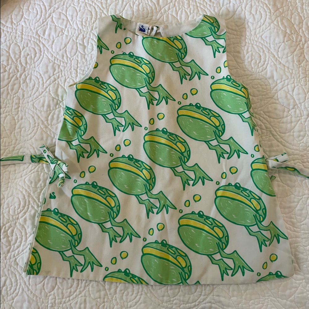 Vintage Frog Print Shift
